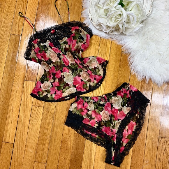 Dior Other - Sold🌹Vtg Christian Dior Floral Sleep Set🌹
